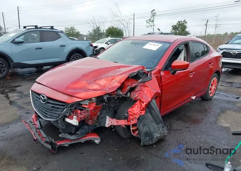 2014 Mazda Mazda3 I Sport from USA, damaged, VIN JM1BM1U77E1143894
